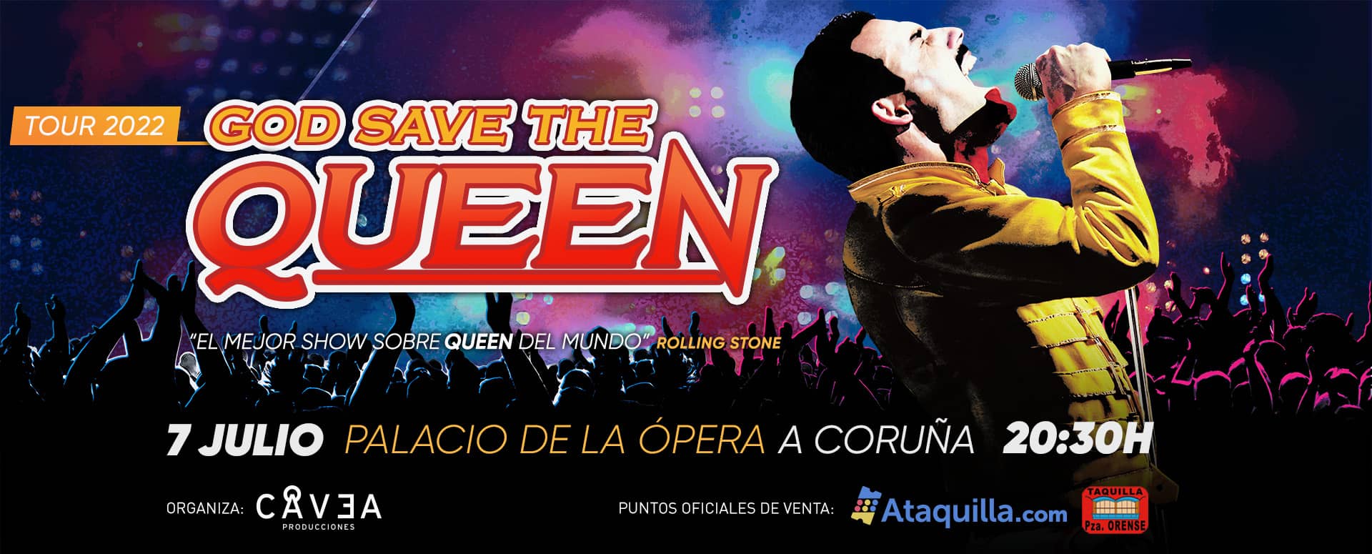 GOD SAVE THE QUEEN el d a 7 de julio en A Coru a